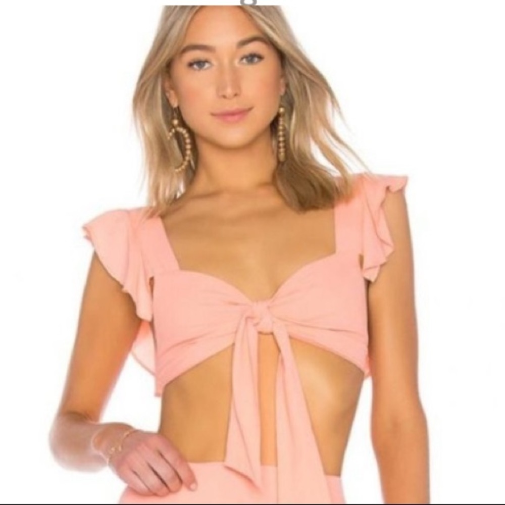 by the way • Revolve • Goldie Ruffle Tank Top NWT!